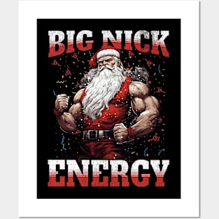 Big Nick Energy Xmas Posters and Art